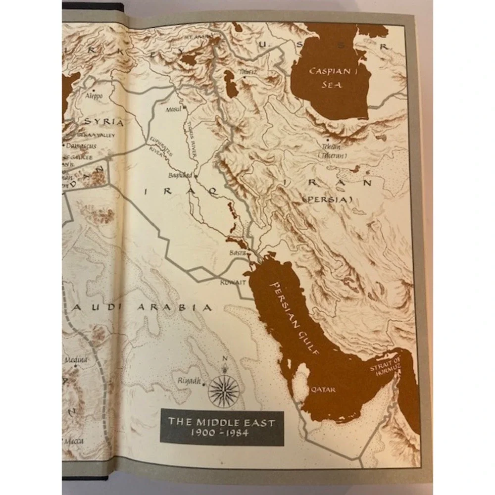 The Haj by Leon Uris 1984 First Edition Hardcover Novel Middle East History